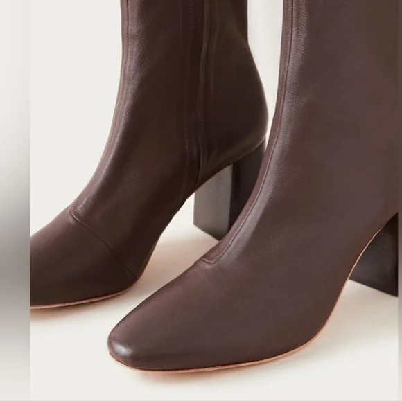*NWOT* Loeffler Randall Elise Leather Ankle Boots